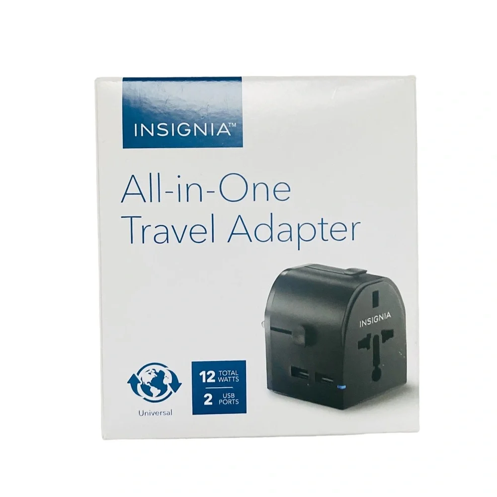 NWT - Insignia All in One Travel Adapter